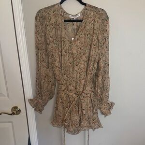 Endless Rose Beige Floral Dress